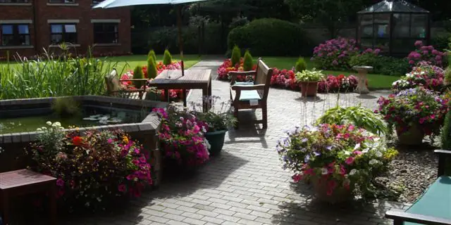 Denise Hall -Whitley Bay Garden with pond-Sep 1, 12_21 PM